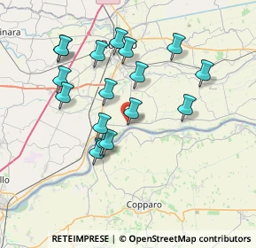 Mappa 45030 Guarda Veneta RO, Italia (6.99471)