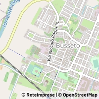 Mapa Busseto