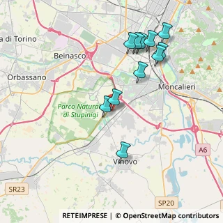 Mappa Via Scarrone, 10134 Nichelino TO, Italia (3.97636)