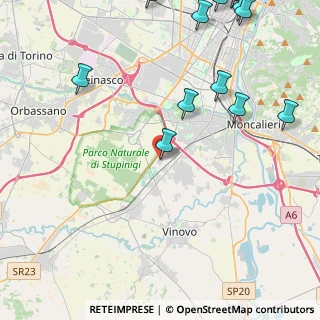 Mappa Strada Debouchè presso MONDOJUVE Shopping Village, 10048 Vinovo TO, Italia (6.38077)