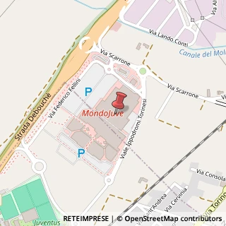 Mappa C.C. Mondo Juve, 10042 Nichelino, Torino (Piemonte)