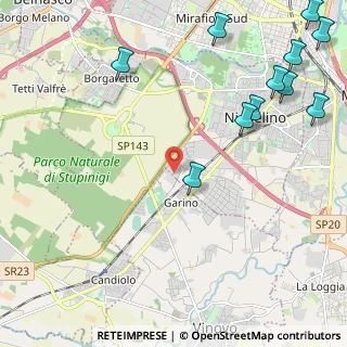 Mappa Via Scarrone, 10134 Nichelino TO, Italia (3.08091)