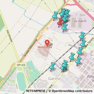 Mappa Strada Debouchè presso MONDOJUVE Shopping Village, 10048 Vinovo TO, Italia (0.6875)