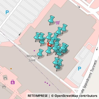 Mappa Strada Debouchè presso MONDOJUVE Shopping Village, 10048 Vinovo TO, Italia (0.03524)