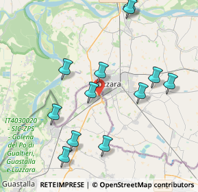 Mappa Via San Marco, 42045 Luzzara RE, Italia (4.29)