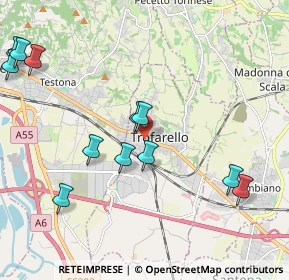 Mappa Via Cleo Balbo, 10028 Trofarello TO, Italia (2.62214)