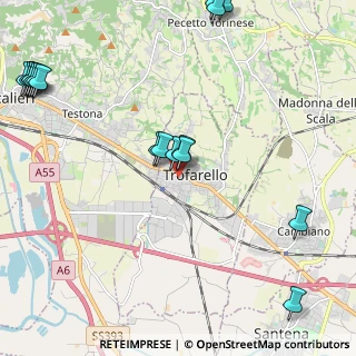 Mappa Via Cleo Balbo, 10028 Trofarello TO, Italia (2.93353)