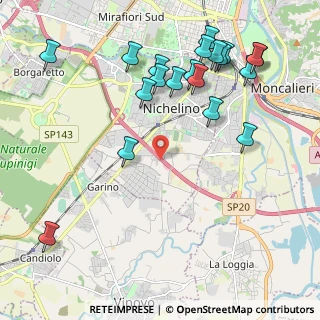 Mappa Via Cervino, 10042 Nichelino TO, Italia (2.5)