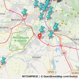 Mappa Via Cervino, 10042 Nichelino TO, Italia (6.341)