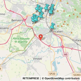 Mappa Via Cervino, 10042 Nichelino TO, Italia (4.98364)