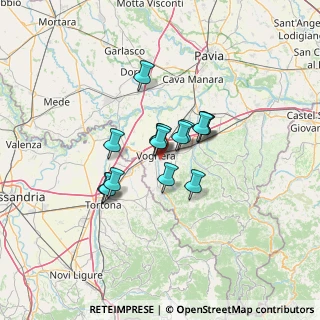 Mappa Via Guffanti, 27058 Voghera PV, Italia (8.652)
