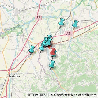 Mappa Via Guffanti, 27058 Voghera PV, Italia (4.00846)