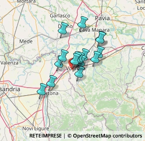 Mappa Via Cesarino Mazzucco, 27058 Voghera PV, Italia (8.87125)