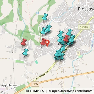 Mappa Via Silvani, 10045 Piossasco TO, Italia (0.41538)