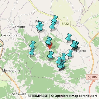Mappa SP 36, 14030 Castell'Alfero AT, Italia (1.66957)