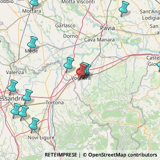 Mappa Via Guido Miglioli, 27058 Voghera PV, Italia (22.36077)