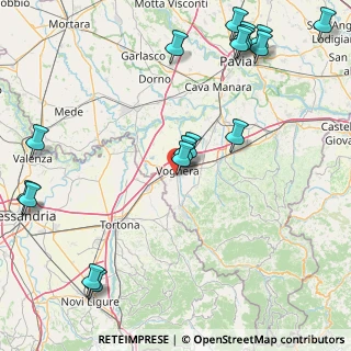 Mappa Via XXV Aprile, 27058 Voghera PV, Italia (22.75353)