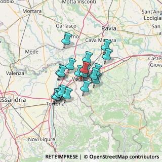 Mappa Via XXV Aprile, 27058 Voghera PV, Italia (8.5215)