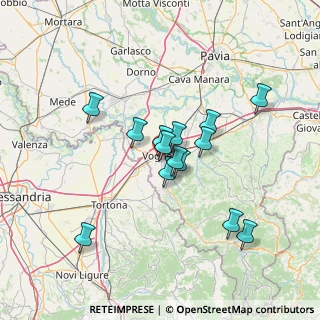 Mappa Via XXV Aprile, 27058 Voghera PV, Italia (11.54643)