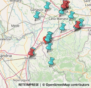 Mappa Via Don L. Milani, 27058 Voghera PV, Italia (17.3275)