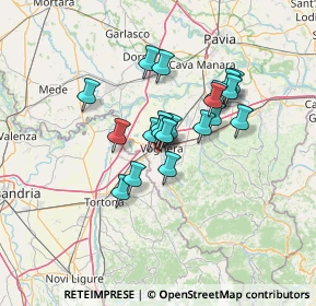 Mappa Via Don L. Milani, 27058 Voghera PV, Italia (9.96)