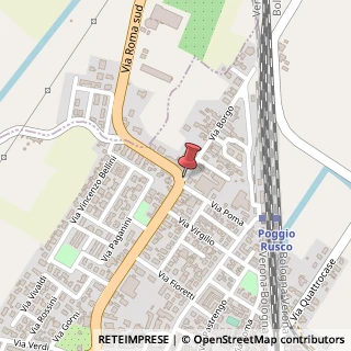 Mappa Via Abetone Brennero,  11, 46025 Poggio Rusco, Mantova (Lombardia)