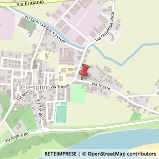 Mappa Via trieste 71, 45030 Crespino, Rovigo (Veneto)