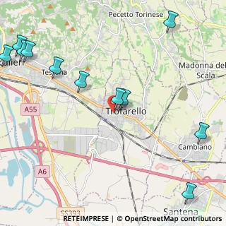 Mappa Via Roma, 10028 Trofarello TO, Italia (2.99818)