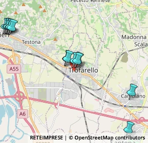 Mappa Via Roma, 10028 Trofarello TO, Italia (2.90412)