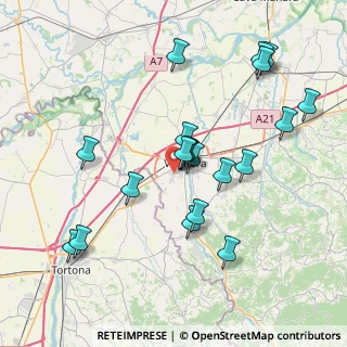 Mappa Str. Montrucco, 27058 Voghera PV, Italia (7.7915)