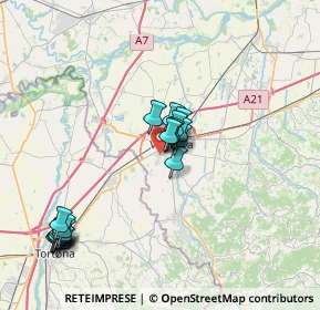 Mappa Str. Montrucco, 27058 Voghera PV, Italia (7.678)