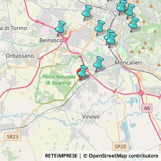 Mappa Mondojuve Shopping Center, 10048 Nichelino TO, Italia (5.755)