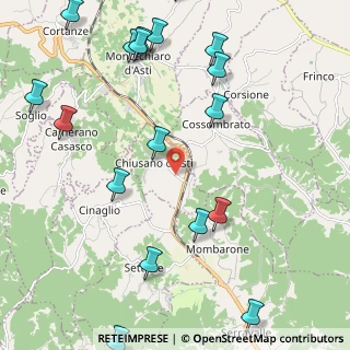 Mappa SP1a, 14025 Chiusano d'Asti AT, Italia (3.0845)