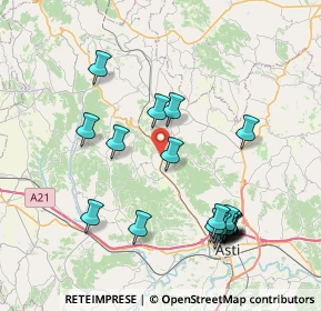 Mappa SP1a, 14025 Chiusano d'Asti AT, Italia (8.5305)