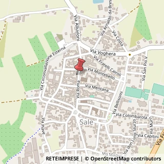 Mappa Via Roma, 56, 15045 Sale, Alessandria (Piemonte)