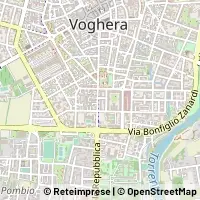 Karte Voghera