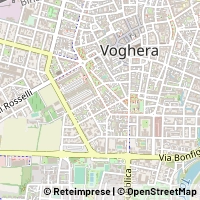 Karte Voghera