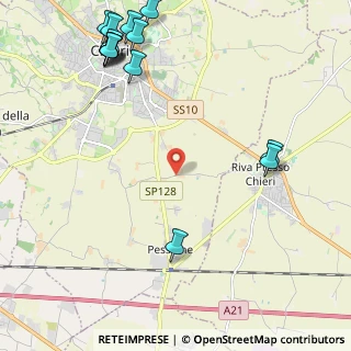 Mappa Strada dei Finigialdi, 10023 Chieri TO, Italia (3.05071)