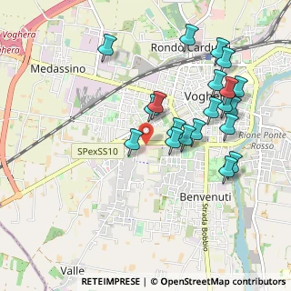 Mappa Via, 27058 Voghera PV, Italia (1.007)