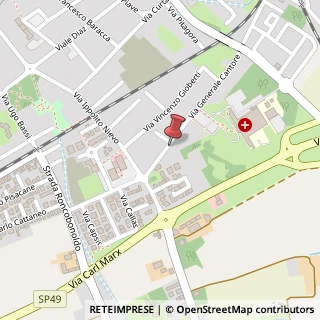 Mappa Via Cantore General, 4, 46029 Suzzara, Mantova (Lombardia)