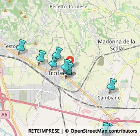 Mappa Via IV Novembre, 10028 Trofarello TO, Italia (2.17818)