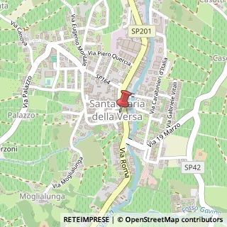 Mappa Via F. Crispi, 1, 27047 Santa Maria della Versa, Pavia (Lombardia)