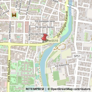 Mappa Via Zanardi Bonfiglio, 54, 27058 Voghera, Pavia (Lombardia)