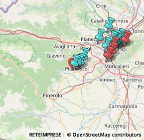Mappa Regione Rivetta, 10045 Piossasco TO, Italia (16.224)