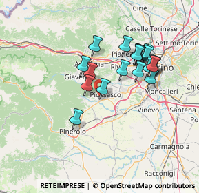 Mappa Regione Rivetta, 10045 Piossasco TO, Italia (12.6085)