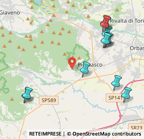 Mappa Regione Rivetta, 10045 Piossasco TO, Italia (4.89)