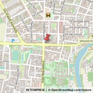 Mappa Via Zanardi Bonfiglio, 6, 27058 Voghera, Pavia (Lombardia)