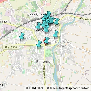 Mappa Via Silvio Pellico, 27058 Voghera PV, Italia (0.812)