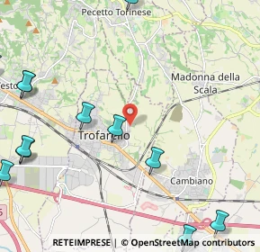 Mappa Via Casavecchia, 10028 Trofarello TO, Italia (3.25769)