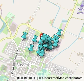 Mappa Via Boito, 43011 Busseto PR, Italia (0.24483)